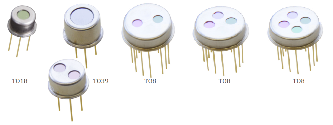 單元紅外探測(cè)器和多元紅外探測(cè)器的外殼